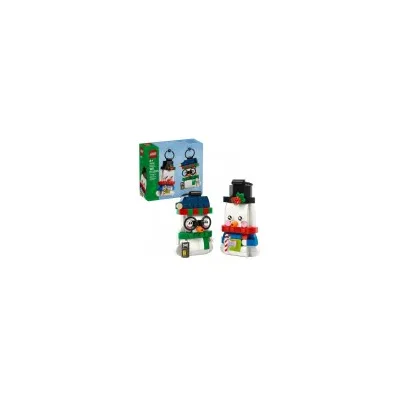 LEGO PUPAZZI DI NEVE ORNAMENTALI 40812