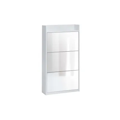 Maconi Scarpiera Family 868 in legno con specchio da 9 paia serie Shoe Holder collection - profondita' 17 cm