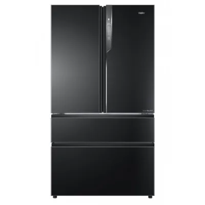 Haier Frigorifero French Door a libera installazione HB25FSNAAA finitura acciaio nero da 101 cm