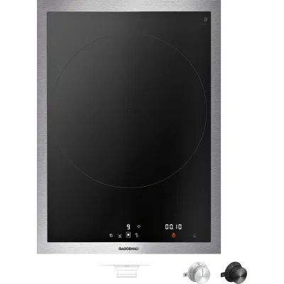 Gaggenau Piano cottura wok a induzione VI414115 con cornice in acciaio inox da 38 cm