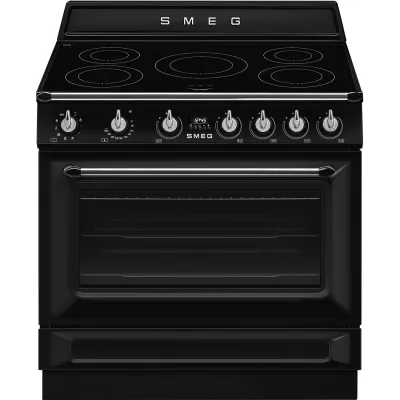 Smeg S Cucina TR90IMBL con forno termoventilato e piano cottura induzione finitura nero da 90x60 cm - IN PROMOZIONE FINO AL 6/07