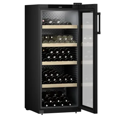 Liebherr Cantina vino a libera installazione WPbl 4601 con porta in vetro e telaio nero da 60 cm - IN PROMOZIONE FINO AL 6/07