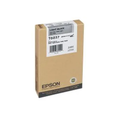 📌CARTUCCIA ORIGINALE EPSON Stylus Pro 7800 C13T603700 T6037 NERO CHIARO