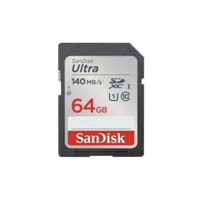 Scheda Memoria Sandisk Ultra SDXC 64GB UHS-I Clase 10 SDSDUNB-064G-GN6IN