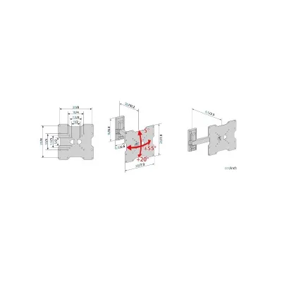 MELICONI STAFFA PARETE CME RATATION ER200 580407