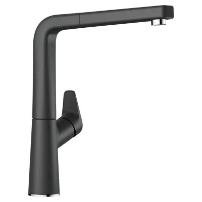 Blanco Miscelatore monocomando con doccetta estraibile AVONA-S 1521278 finitura antracite