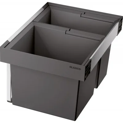Blanco Unità raccolta differenziata FLEXON II Low 60/2 1526641 da 60 cm (2 bidoni)