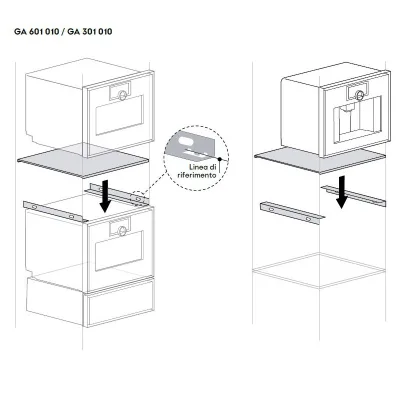 Gaggenau Ripiano intermedio regolabile GA301010