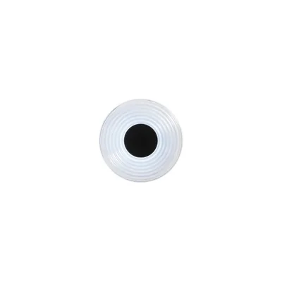 Applique contemporanea in vetro blu, 1 LED 8W, 30x5.7cm