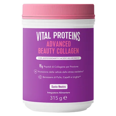 Vital Proteins Advanced Beauty Collagen Integratore di Collagene 315g