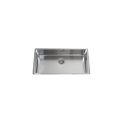 Alpes Vasca semifilo VFR 485 in acciaio inox da 85.5x45 cm