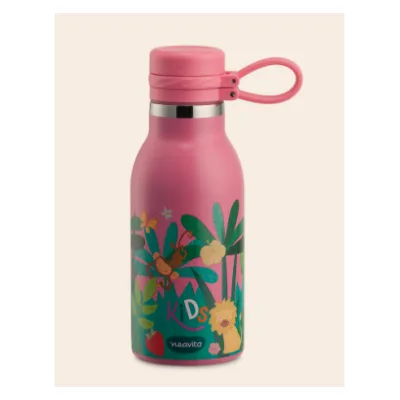 NEAVITA BOTTIGLIA THERMOS ROSA KIDS 400 ML