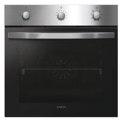 Candy Forno elettrico ventilato da incasso FIDCX602IT finitura vetro nero e acciaio inox da 60 cm