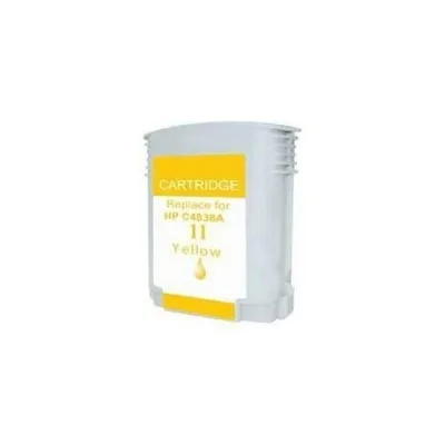 CARTUCCIA COMPATIBILE HP 11 C4838AE BUSINESS INKJET 1000 C4838A HP 11 GIALLO