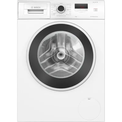PRONTA CONSEGNA - Bosch Lavatrice a carica frontale a libera installazione WGE 03200 IT finitura bianco/nero da 60 cm - Serie 2