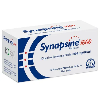 Synapsine 1000 Integratore Sistema Nervoso 10 Flaconcini