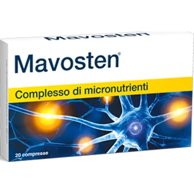Mavosten Integratore di Micronutrienti per Nervi Sani 20 Compresse