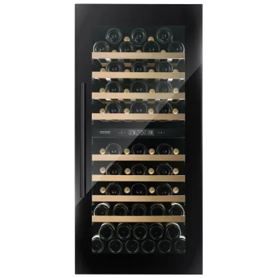 Dunavox Cantina vino da incasso SPIRIT-70 DVS-70.185DB finitura nero da 59 cm