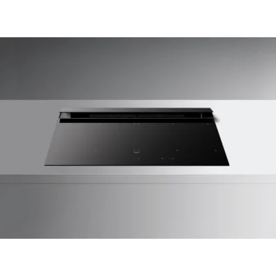 Falmec Piano cottura a induzione con cappa integrata Brera in vetroceramica nero lucido da 90 cm - 800 m3/h - IN PROMOZIONE CON VOUCHER FINO AL 6/07