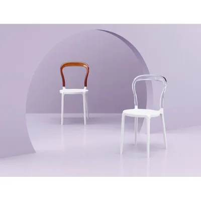 Siesta Sedia Hi-Tech Mr Bobo art. 056 con struttura in termoplastica e scocca in polipropilene