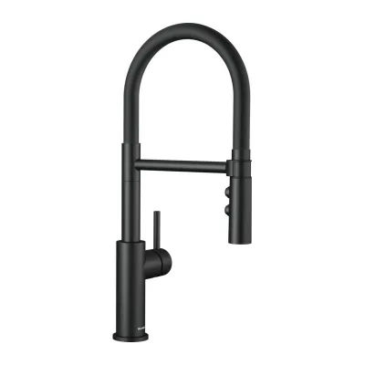 PRONTA CONSEGNA - Blanco | Miscelatore monocomando con doccetta CATRIS-S Flexo 1525793 finitura nero opaco