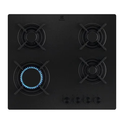 Electrolux | Piano cottura a gas KGG643723L finitura nero opaco da 59 cm