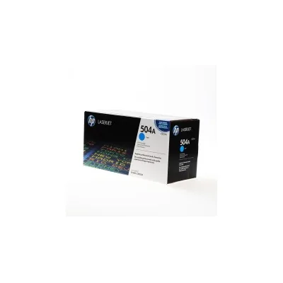 Toner ORIGINALE HP LASERJET COLOR CP 3525N CE251A CIANO 504A