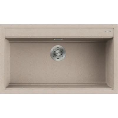 Elleci Lavello una vasca BEST 360 LGB36051 finitura composito G51 avena da 86x51 cm