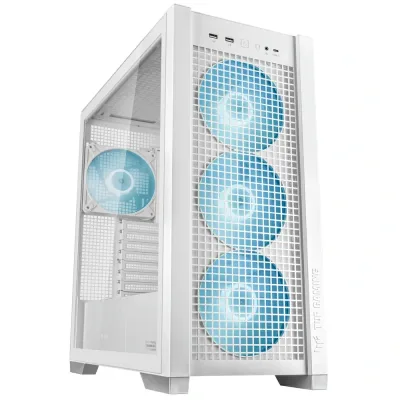 ASUS TUF Gaming GT302 TG ARGB Midi Tower White Edition