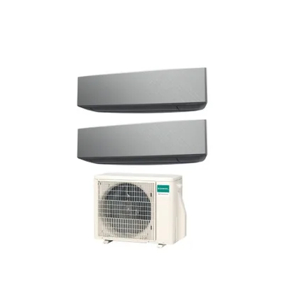 Climatizzatore Condizionatore  GENERAL FUJITSU  Dual split 9+9  serie KETA SILVER Inverter con AOHG14KBTA2   R-32 WI-FI OPTIONAL 9000+9000