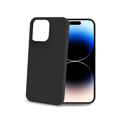 CELLY CROMO COVER IPHONE 15 PRO BLACK CROMO1054BK