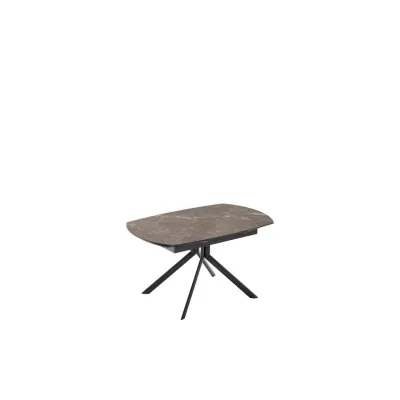 Connubia Tavolo allungabile Giove Plus CB4866-E 140 con struttura in metallo e piano in ceramica da 140(205)x90 cm