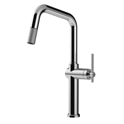 Gessi Miscelatore monocomando con doccetta estraibile Habito 60652 031 finitura cromato - IN PROMOZIONE FINO AL 6/07