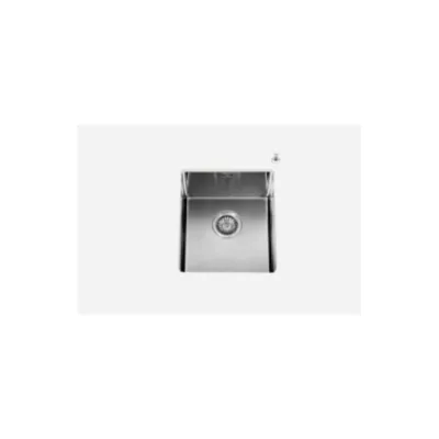 Alpes Vasca sottotop VSR 34 in acciaio inox da 37x43 cm