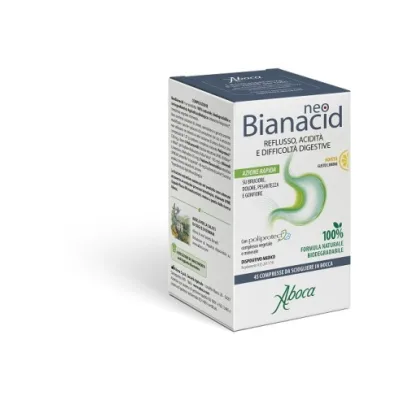 NEOBIANACID 45 COMPRESSE LIMONE
