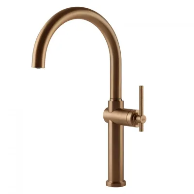 Gessi Miscelatore monocomando Habito 60670 726 finitura Warm Bronze Brushed