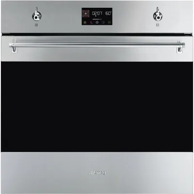 Smeg Forno termoventilato Galileo Tradizionale SO6302TX finitura acciaio inox da 60 cm
