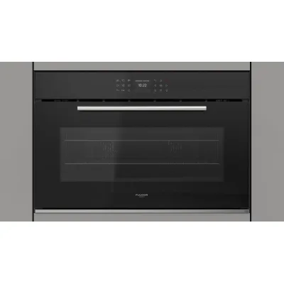 Fulgor Forno multifunzione FCO 9615 TEM 2F BK finitura vetro nero da 90 cm