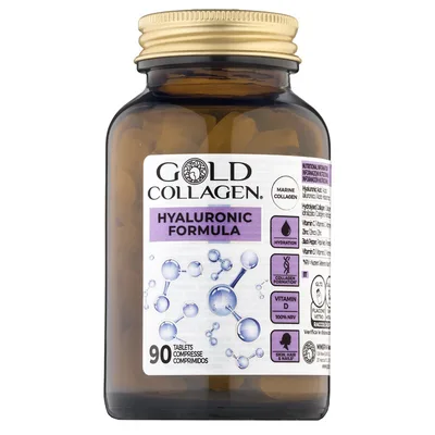 Gold Collagen Hyaluronic Con Acido Ialuronico 90 Compresse