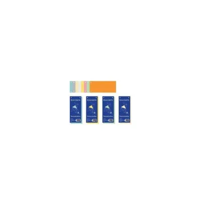 EXACOMPTA CF100DIVISORI ORIZZONTALI GIALLI 13325B