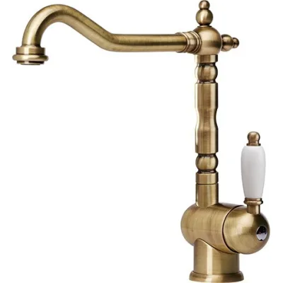 Franke: Miscelatore monocomando Old England 115.0028.205 finitura bronzato