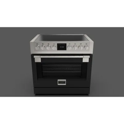 Fulgor Cucina Sofia FSRC 3605 P MI MK 2F MBK con forno multifunzione pirolitico e piano a induzione finitura nero da 91 cm