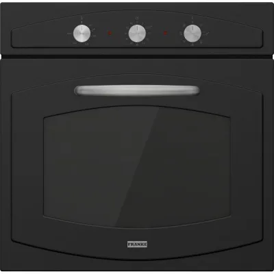 PRONTA CONSEGNA - Franke: Forno multifunzione termoventilato Country 116.0696.546 finitura nero da 60 cm