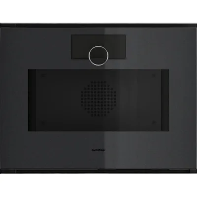 Gaggenau Forno combinato a vapore con cerniera a sinistra da incasso GS271100 finitura Gaggenau Onyx da 60 cm