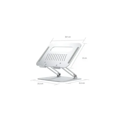 Supporto da tavolo regolabile Aisens XL 10-17 LPS4XL-181 per laptop/tablet colore argento