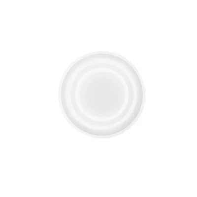 Plafoniera circolare in metallo e acrilico bianco, 1 LED 45W, CCT, 50x50cm