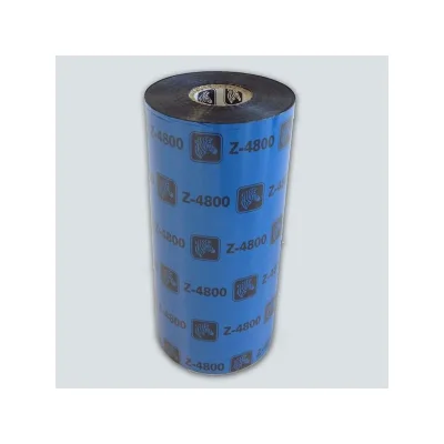 ZEBRA CONSUMABILI RIBBON RESINA 110MMX450MT 04800BK11045