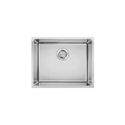 Blanco | Lavello a una vasca QUATO 500-U 1528230 in acciaio inox da 54x44 cm - Sottotop