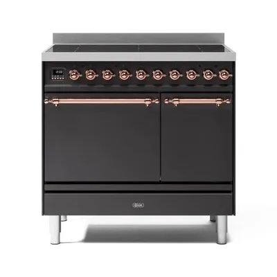 Ilve Cucina PD09N da incasso Nostalgie PDI096QNE3 doppio forno cieco e piano cottura induzione da 90 cm - IN PROMOZIONE FINO AL 6/07