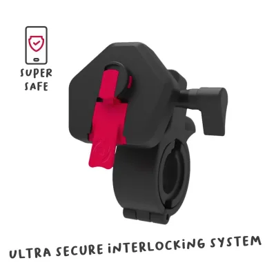 CELLY UNIV. BIKE HOLDER 170X90MM BLACK SNAPFLEXBK